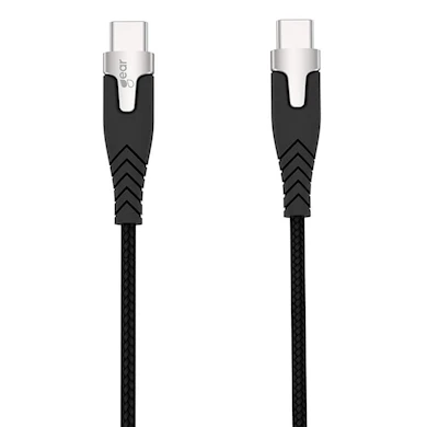 Gear Laddkabel Pro USB-C till USB-C, 1.5 m, Svart