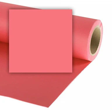 Colorama Bakgrundspapper 1,35 x 11m Coral Pink