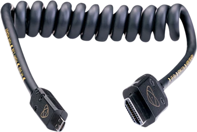 Atomos Atomflex Pro HDMI Micro Till Full HDMI 30cm Coiled