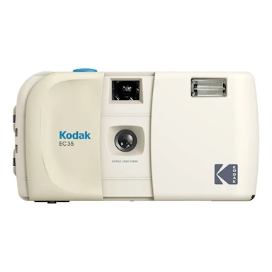 Kodak EC35 Filmkamera Vanilla White + Kodak Ultra Max 24 Exp