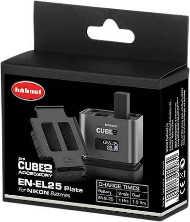Hähnel ProCUBE 2 Plate För Nikon EN-EL25 Batteri