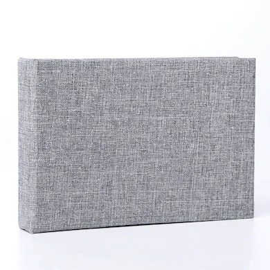 Base Line Canvas Minialbum 10x15 Grå
