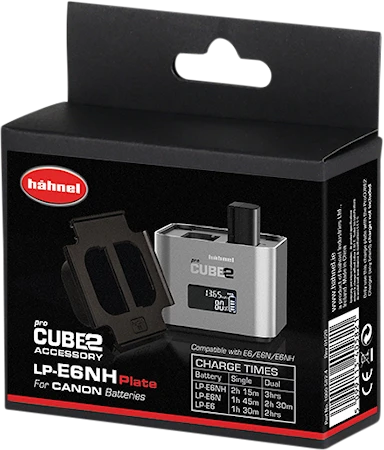 Hähnel ProCube 2 Plate För Canon LP-E6/LP-E6N/LP-E6NH Batterier