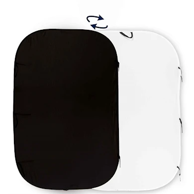 Manfrotto Bakgrund 1,8 x 2,75m Svart/Vit