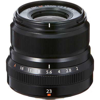 Fujifilm Fujinon XF 23mm f/2,0 WR Svart