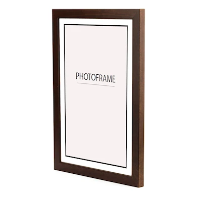 Estancia Stilren Valnöt 18x24 Plexiglas