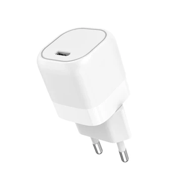 Gear Laddare 220V 1xUSB-C PD/PPS 25W Vit