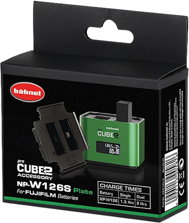 Hähnel ProCUBE 2 Plate För Fujifilm NP-W126 Batteri