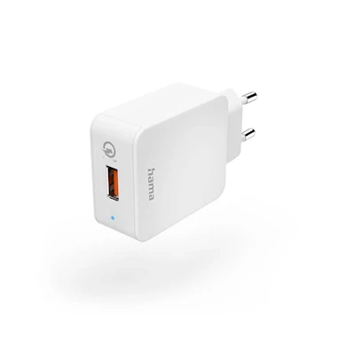 Hama Snabbladdare 1x USB-A Qualcomm 19,5W Vit