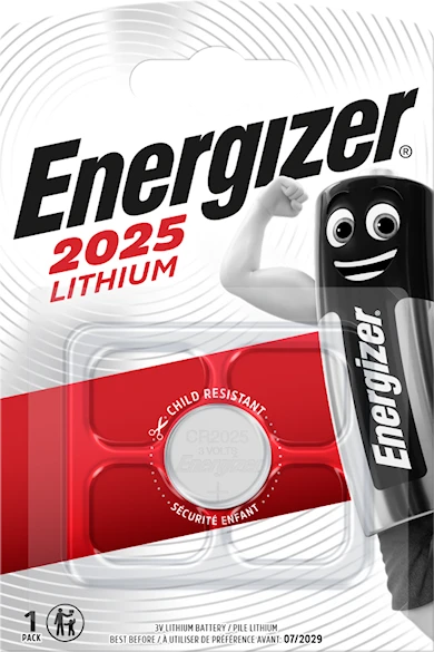 Energizer Lithium Cr2025 1Pk