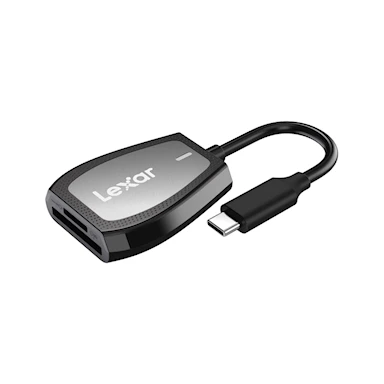 Lexar Minneskortläsare LRW470L SD & microSD UHS-I Dual-Slot (USB-C)
