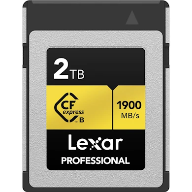 Lexar CFexpress Pro Gold Type-B R1900/W1500 2TB