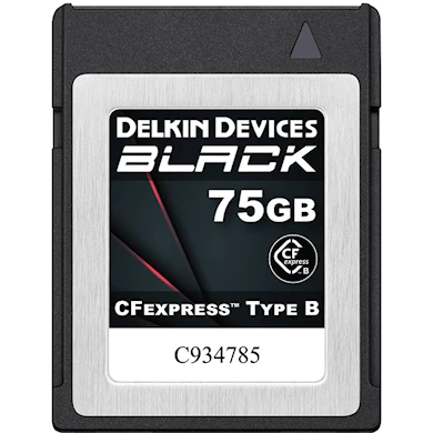 Delkin CFexpress Type-B Black R1725/W1240 75GB