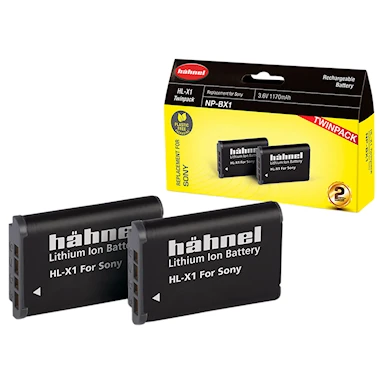 Hähnel Batteri SONY HL-X1 TWIN PACK