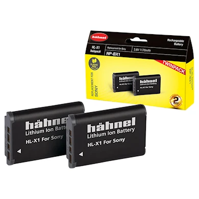 Hähnel Batteri SONY HL-X1 TWIN PACK