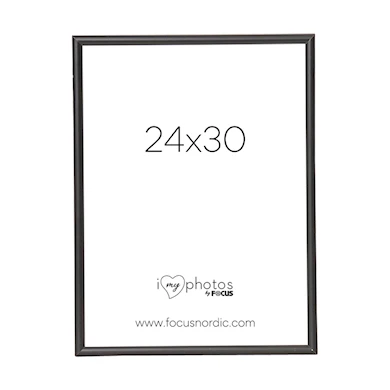 Can-Can Aluminium Svart 24X30