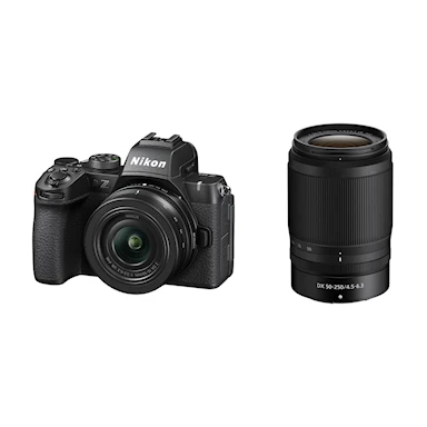 Nikon Z50 II + 16-50mm DX + 50-250mm DX