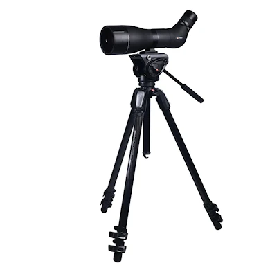 NSO Ekbacken 20-60x85 APO + Manfrotto MVH500/MT055BDWCF