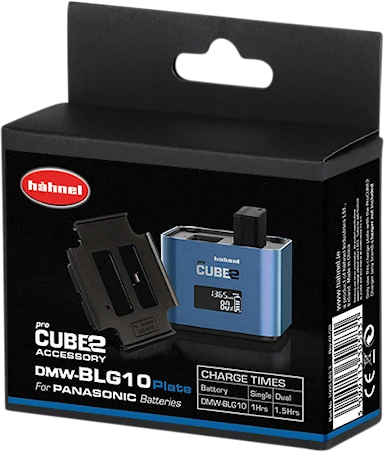 Hähnel ProCUBE 2 Plate För Panasonic DMW-BLG10 Batteri 