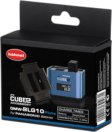 Hähnel ProCUBE 2 Plate För Panasonic DMW-BLG10 Batteri 