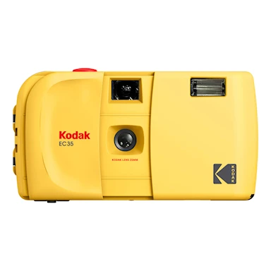 Kodak EC35 Filmkamera Butter Yellow + Kodak Ultra Max 24 Exp