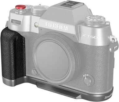 SmallRig 4712 L-Shape Handgrepp Silikon För Fujifilm X-T50 Charcoal