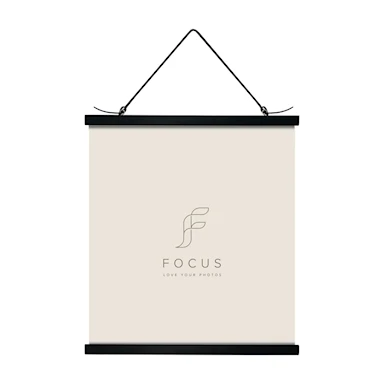 Focus Poster Hanger Magnet Svart 61cm