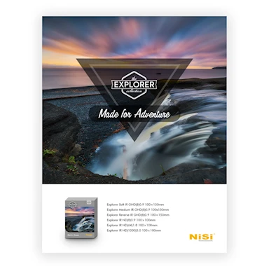 NiSi Square Explorer 100X150mm Medium IRGND8 3steg