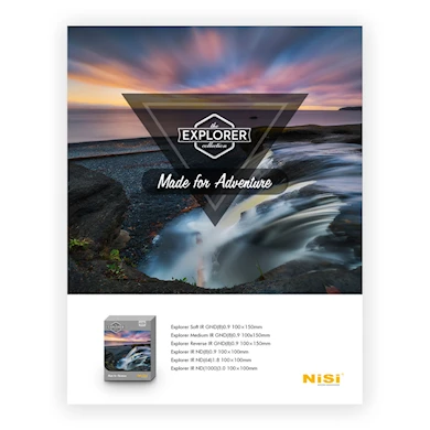 NiSi Square Explorer 100X150mm Medium IRGND8 3steg