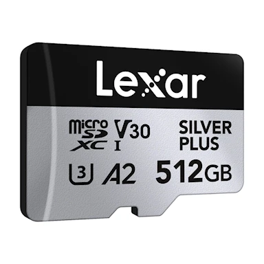 Lexar MicroSDXC Silver Plus 1066x R205/W100 512GB