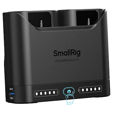 SmallRig 5487 Turbo Charging Kit För DMW-BLK22 Camera Batterier