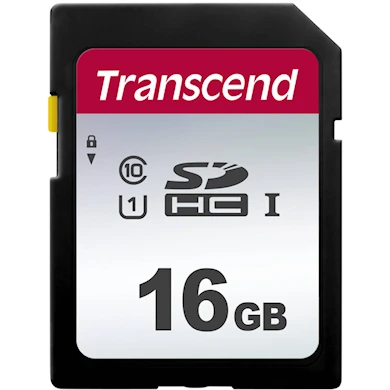 Transcend SDHC Silver 300S UHS-I U1 16GB