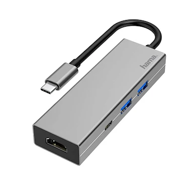 Hama Adapter USB-C Multi 4x Portar HDMI
