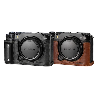 Smallrig 4879 Half Case Kit Läder Till Fujifilm X-M5 Svart