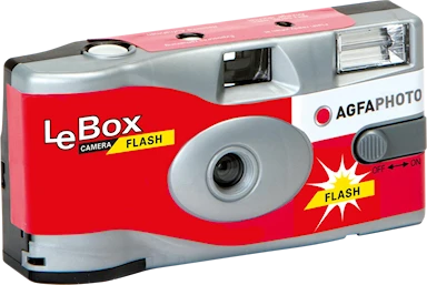 AGFAPHOTO LeBox 400 + Blixt 27 Bilder 1st