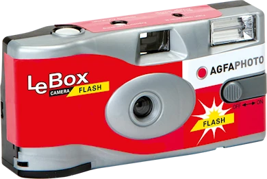 AGFAPHOTO LeBox 400 + Blixt 27 Bilder 1st
