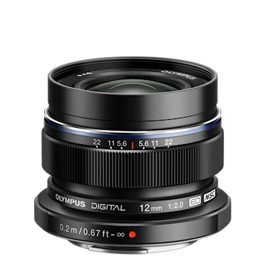 Olympus M.Zuiko Digital Ed 12mm f/2,0 Svart