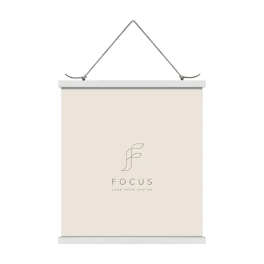 Focus Poster Hanger Magnet Vit 41cm