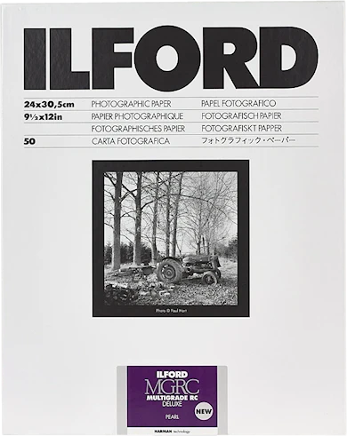 Ilford Multigrade RC Deluxe Pearl 24x30,5cm 10 Ark