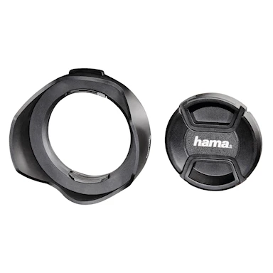 Hama Motljusskydd med Objektivlock Universal 55mm