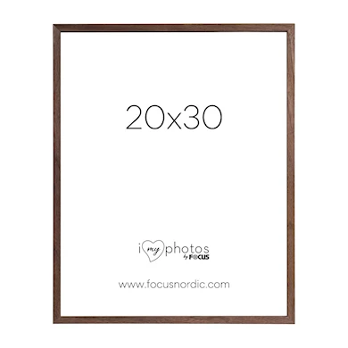 Focus Rock Valnöt Faner 20x30