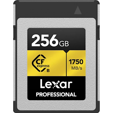Lexar CFexpress Pro Gold R1750/W1500 Type B 256GB