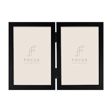 Focus Willow Svart Dubbel 10x15