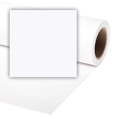 Colorama Bakgrundspapper 2,72 x 11m Arctic Vit