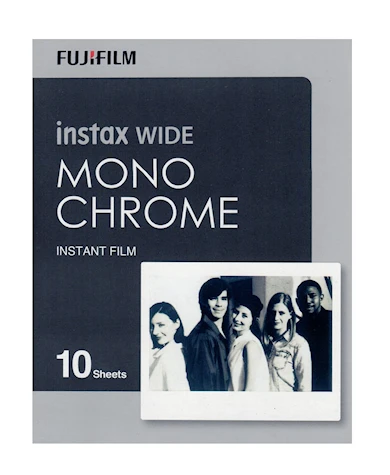 Fujifilm Instax Wide Film Monochrome 10st