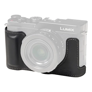 SmallRig 5698 Leather Half Case för Panasonic LUMIX L10 Svart