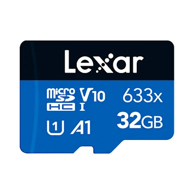 Lexar MicroSDHC 633X (V10) R95/W45 32GB