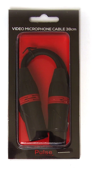 Pulse Mikrofonkabel 380mm XLR/XLR