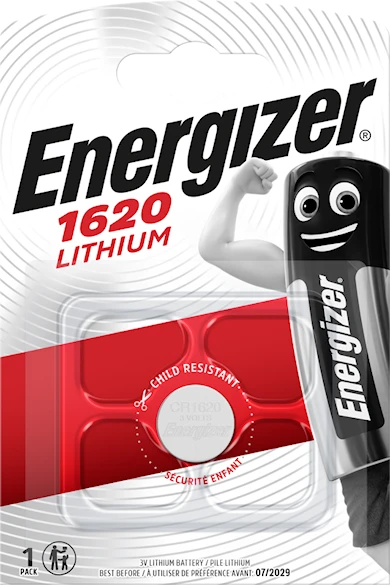 Energizer Lithium Cr1620 1Pk