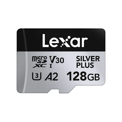 Lexar MicroSDXC Silver Plus 1066x R205/W100 128GB
